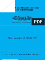COVID - 19 and Thromboembolism 05.08.20