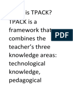 What Is TPACK