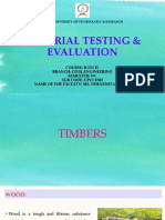 Material Testing & Evaluation