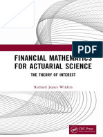 Richard James Wilders - Financial Mathematics For Actuarial Science - The Theory of Interest-CRC Press (2020)