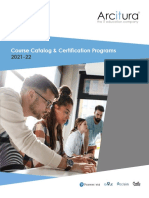 Arcitura Course Catalog Certification Programs 2021 2022