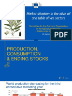 Market Situation in The Olive Oil and Table Olives Sectors