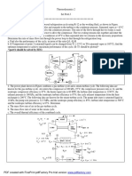 Thermodynamics 2-stage refrigeration cycle