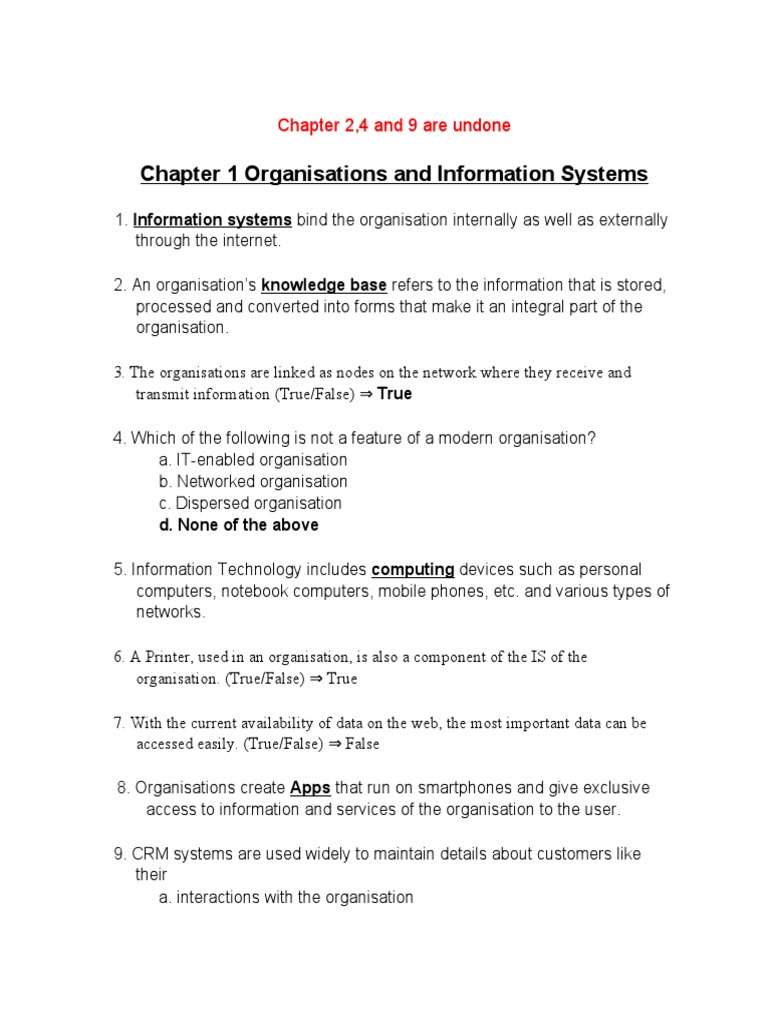 Information Systems and E-Commerce Insights | PDF | Cloud Computing ...