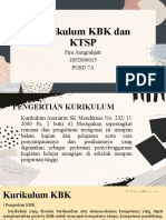 Kurikulum KBK dan KTSP dalam Pendidikan