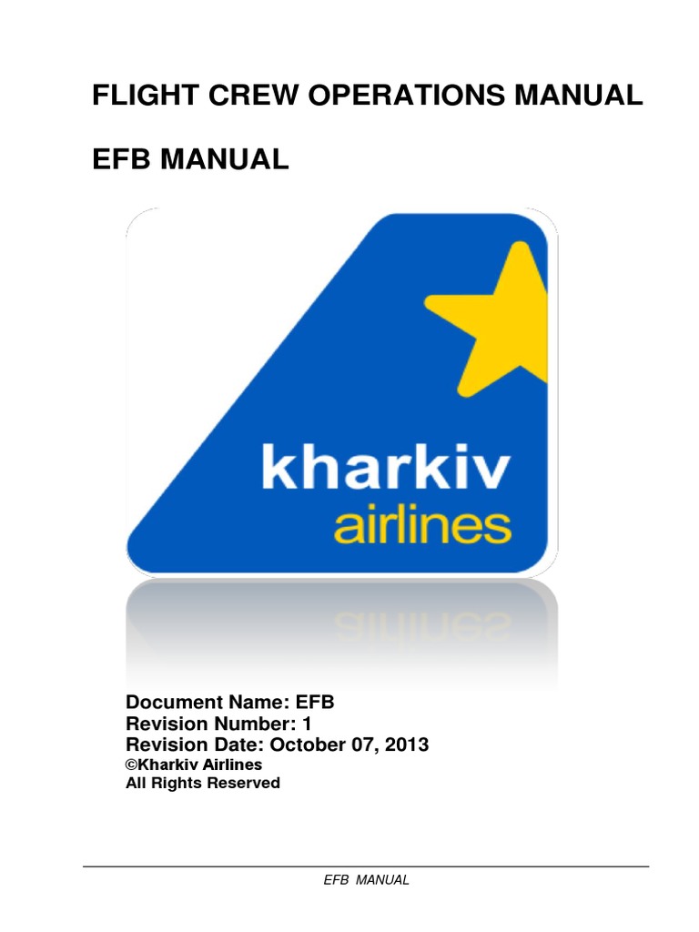 Efb Manual Kha | PDF | I Pad | Computer Hardware