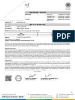 Laboratory Report: Name: Ms Reenu K Mathew