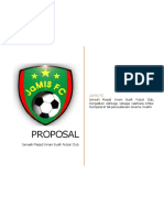 Proposal Sponsor Jersey Futsal