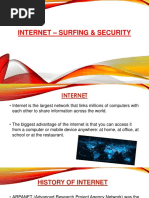 Internet Surfing and Security