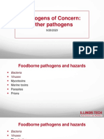 Foodborne Pathogens and Hazards: Mycotoxins, Marine Toxins, Parasites and Prions