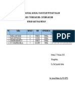 Arrijal Jadwal Jaga