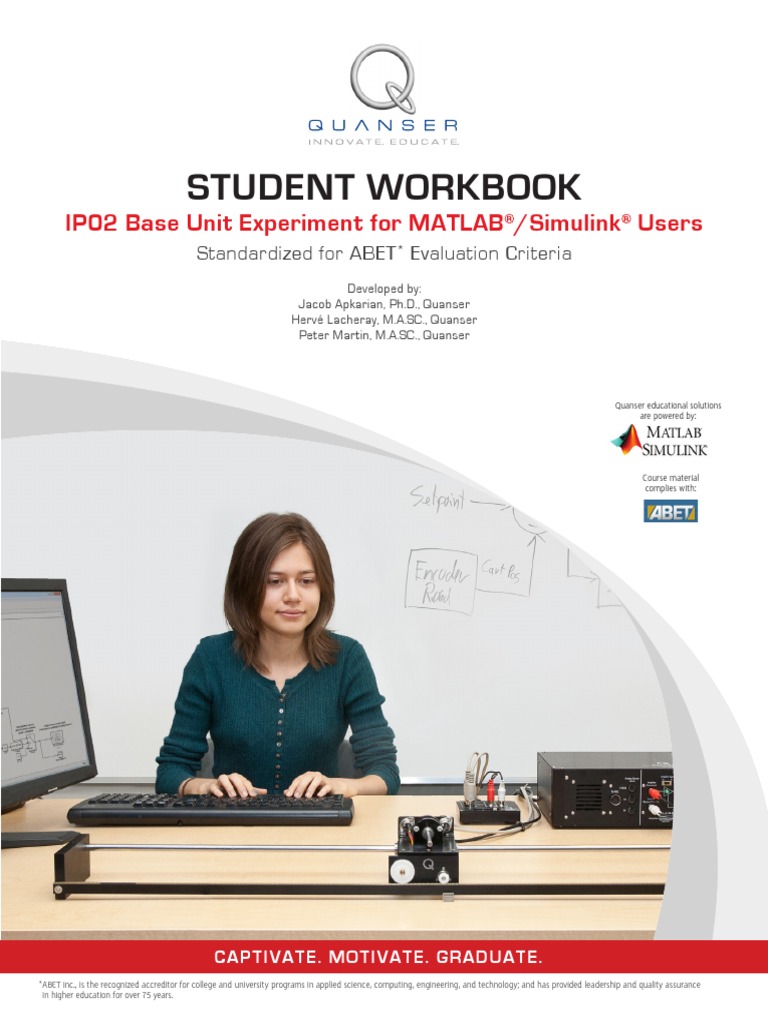 Linear Servo Base Unit - Workbook (Student) | PDF | Control Theory ...