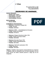 Curriculum - Reinaldo