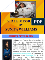 Space Mission by Sunita Williams