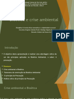 Bioética Ambiental