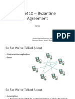 17 Distributed Systems Byzantine Agreement