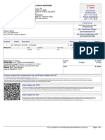 Factura electrónica de servicios