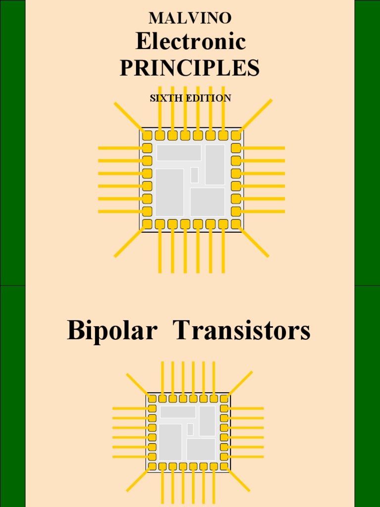 CH 6 Bipolar Transistor PDF Bipolar Junction Transistor Transistor