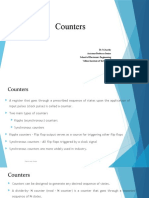 Counters: Dr. M.Aarthy Assistant Professor Senior School of Electronics Engineering Vellore Institute of Technology