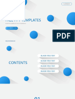 Blue Dots General Business PPT Templates