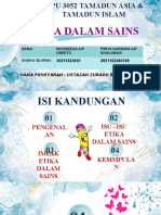 Etika Dalam Sains - Tugasan 1