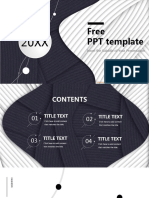 Free PPT Template: Insert The Subtitle of Your Presentation