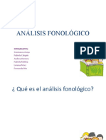 Análisis Fonológico