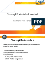 Strategi Portofolio Investasi