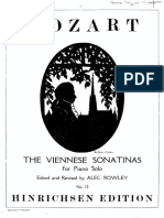 Sonatinas Vienesas Mozart