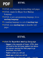 HTML