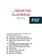 Materi Kuliah Kesehatan Olahraga