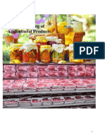 Module 1 Intro To Food Processing of Agricultural Products