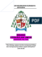 Buku Bidang Kerasulan Umum