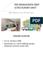 Pengantar Manajemen Obat Di Fasilitas Rumah Sakit: Adin Hakim K, S.Si, M.Farm, Apt