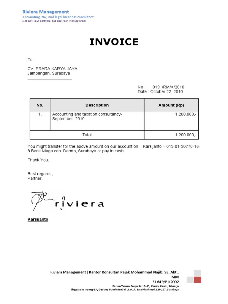 RM Invoice9 | PDF