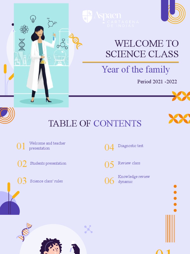 Science Class Overview 2021-2022 | PDF | Science | Teachers