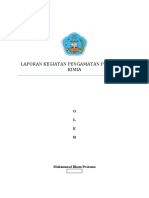 Laporan Praktikum Kimia Tentang Hidrokarbon