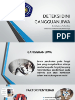 Penkes Deteksi Dini Gangguan Jiwa