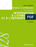 Introduction à Lethnologie Et à Lanthropologie by Copans Jean z Lib.org