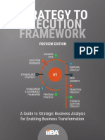 Strategy To Execution Framework Preview Edition