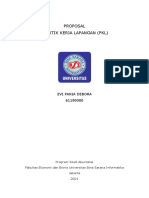 Proposal Praktik Kerja Lapangan