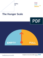 The Hunger Scale: Healthyfutures - Nhs.uk/llb