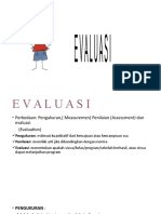 Evaluasi - Psikologi Pendidikan