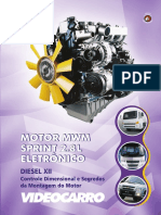 Motor MWM Sprint 2.8L Eletronico
