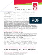PDF Terms & Conditions of Use: For The Learner