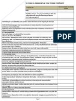 Checklist Iso Ts Dan Requirment