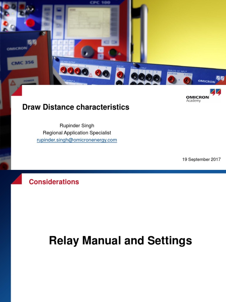 Step-by-step guide to drawing distance protection relay characteristics ...