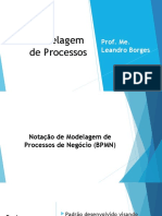 Aula 04 - Notação de Modelagem de Processos de Negócio (BPMN)