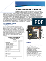 Xc-500 Series: Source Sampler Consoles