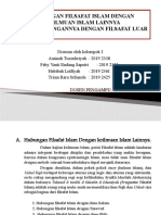 Hubungan Filsafat Islam Dengan Keilmuan Islam Lainnya